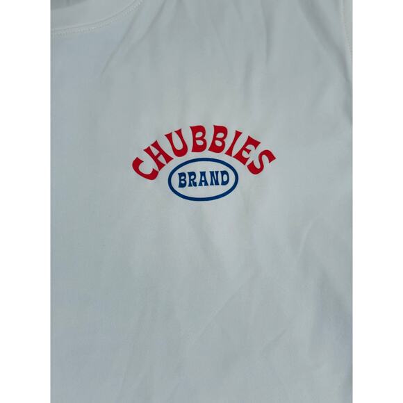 NWT Chubbies Small OR Medium Men’s Rashguard The Ride Wave Long Sleeve Shirt - Picture 5 of 9